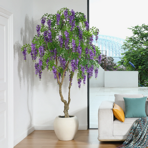 Árvore Decorativa Glicínia Imperial Roxa