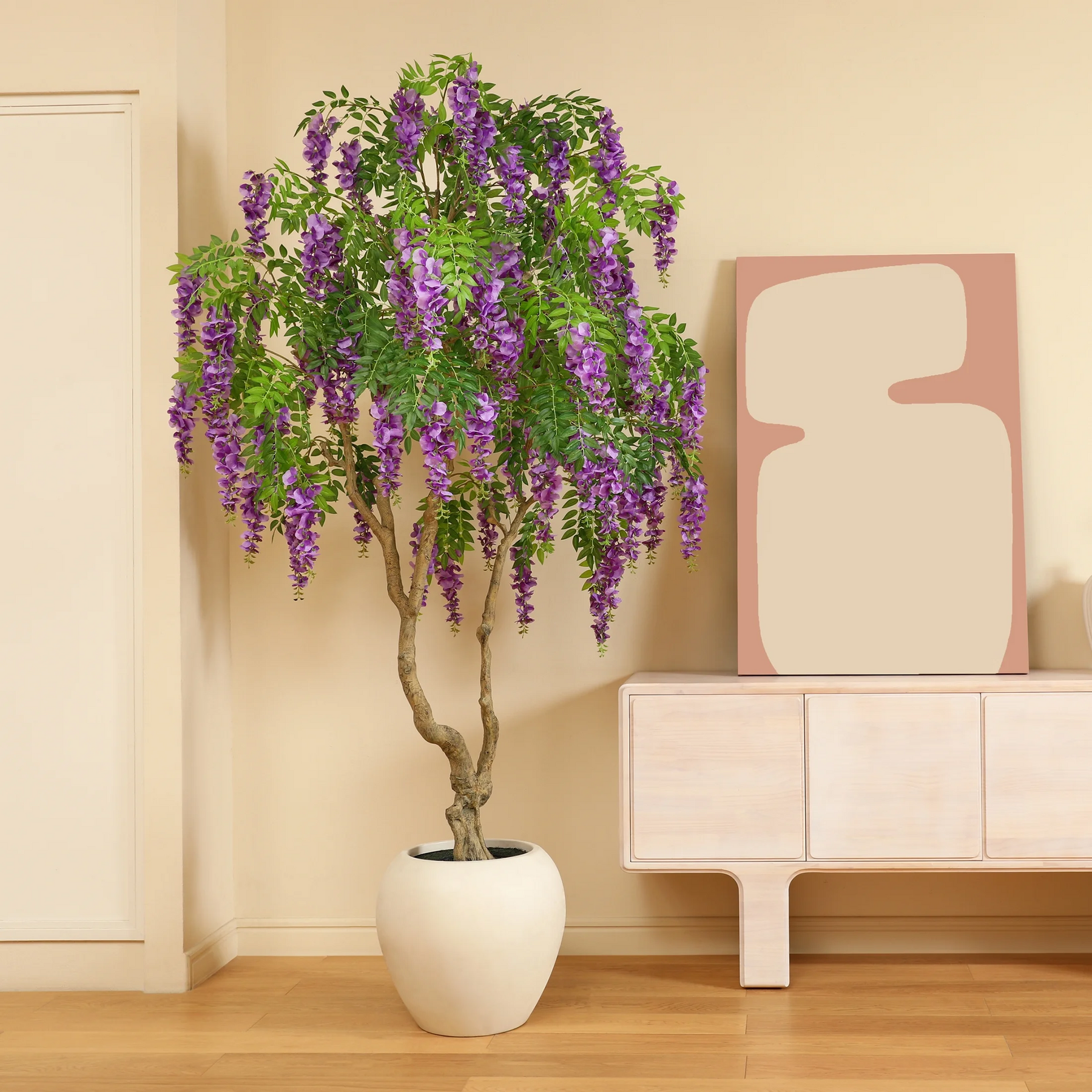 Árvore Decorativa Glicínia Imperial Roxa