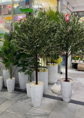 Oliveira Artificial com madeira natural