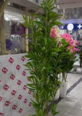 Árvore de bambu artificial