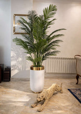 Palmeira Artificial Elegance com Vaso Decorativo